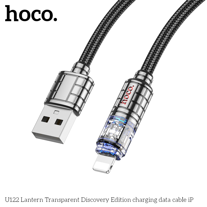 Cáp Sạc Nhanh HoCo U122 IPhone ( Lightning ) 2.4a Chính Hãng