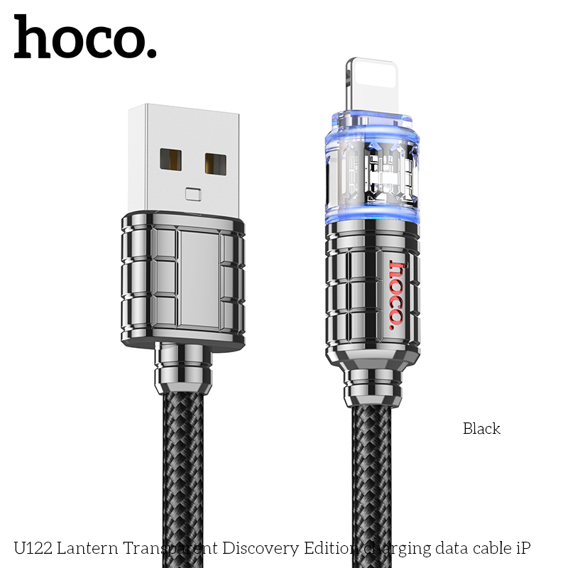 Cáp Sạc Nhanh HoCo U122 IPhone ( Lightning ) 2.4a Chính Hãng