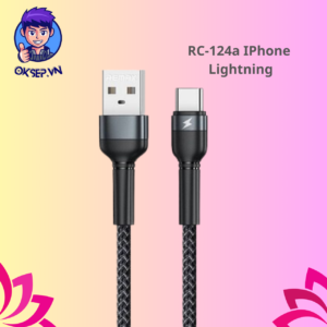 Cáp Sạc Nhanh Remax RC-124a USB to Type-C Chính Hãng