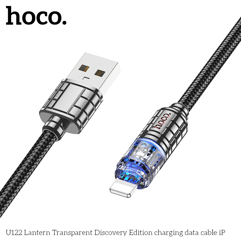 Cáp Sạc Nhanh HoCo U122 IPhone ( Lightning ) 2.4a Chính Hãng