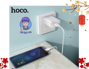 Bộ Sạc Nhanh HoCo DC-19 Micro ( SamSung ) 22.5W Chính Hãng