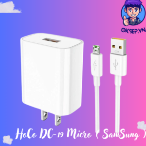 Bộ Sạc Nhanh HoCo DC-19 Micro ( SamSung ) 22.5W Chính Hãng