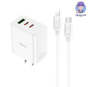 Bộ Sạc Nhanh HoCo C126 Type-C To Lightning 20W