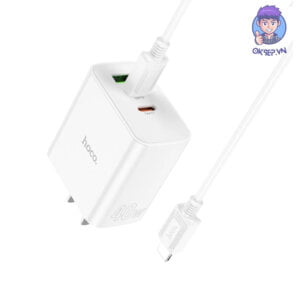 Bộ Sạc Nhanh HoCo C126 Type-C To Lightning 20W