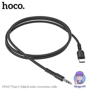 Cáp Chuyển Đổi Âm Thanh HoCo UPA17 Type-C To 3.5mm Chính Hãng