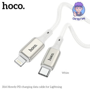 Cáp Sạc Nhanh 20W HoCo X66 Type-C to IPhone ( Lightning ) Chính Hãng