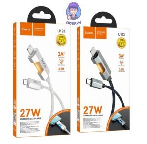 Cáp Sạc Nhanh HoCo U123 Type-C To IPhone ( Lghtning ) 27W Led Chính Hãng