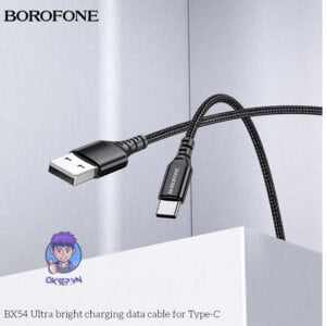 Cáp Sạc Nhanh BOROFONE BX-54 Type-C 2.4a Chính Hãng