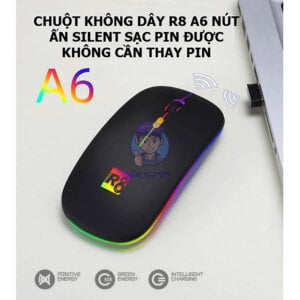 Chuot Khong Day R8 A6 Chong On Pin Sac Duoc Khong Can Thay PIN Tai Cua hang OKSEP.VN 10