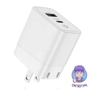 Cóc Sạc Nhanh HoCo DC-38 Chân Gấp Gọn 20W Chính Hãng