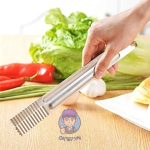 Kep Gap Thuc An Inox 30cm Kep Gap Do Nong Cay Gap Thuc An Gap Da Bang INOX Da Nang Tien Loi Gap Thit Nuong Inox 30cm 3