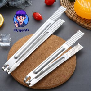 Kẹp Gắp Đồ Nóng - Gắp Thịt Nướng Inox 30cm Cao Cấp