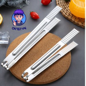 Kẹp Gắp Đồ Nóng - Gắp Thịt Nướng Inox 30cm Cao Cấp