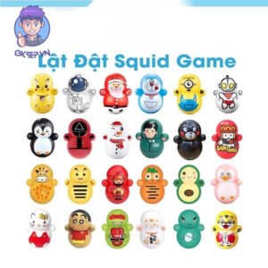 Set 4 Lật Đật Mini Siêu Cute