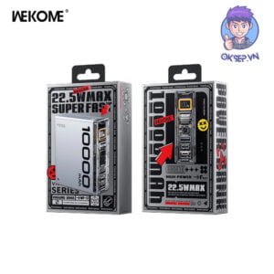 Pin Dự Phòng Sạc Nhanh WEKOME WP-13 10.000mah 22.5W Có Led Chính Hãng