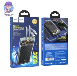 Sạc Dự Phòng HoCo J104 10.000mah Có Hiện Thị Led Chính Hãng