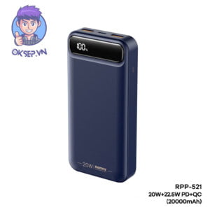 Sạc Dự Phòng Remax RPP-521 20.000mah Hàng Chính Hãng