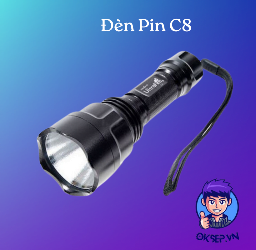 Đèn Pin Cầm Tay POLICE XML-T6 - C8 Tại Cửa hàng OKSEP.VN