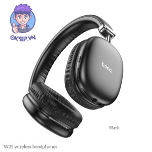 Tai Nghe Bluetooth Chup Tai HoCo W35