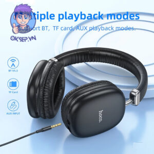 Tai Nghe Bluetooth Chup Tai HoCo W35 4