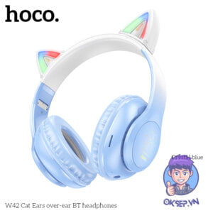 Tai Nghe Bluetooth Chup Tai ko Day Hoco W42 Tai Nghe Chup Tai Bluetooth Khong Day Hoco W42 Tai OKSEP 4