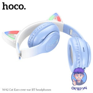 Tai Nghe Bluetooth Chup Tai ko Day Hoco W42 Tai Nghe Chup Tai Bluetooth Khong Day Hoco W42 Tai OKSEP 5