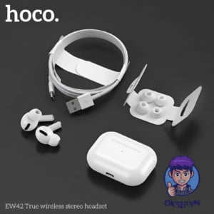 Tai Nghe Bluetooth Khong Day Hoco EW 42 V5.3 Tai Nghe Khong Day Bluetooth Android Hoco EW 42 V5.3 Chinh Hang OKSEP.VN 1