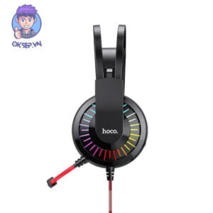 Tai Nghe Chụp Tai Gaming Cắm Dây HoCo W105 Chính Hãng