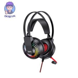 Tai Nghe Chụp Tai Gaming Cắm Dây HoCo W105 Chính Hãng