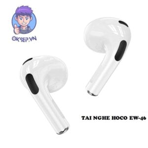 Tai Nghe Bluetooth HoCo EW-46 V5.3 Tặng Kèm Túi Đựng Hình Thú Siêu Hot Chính Hãng