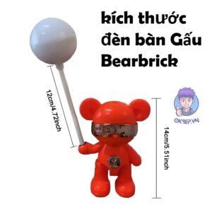 Den De Ban Hinh Gau Bearbrick Anh Sang Trang Va Vang 2