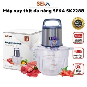 May Xay Thit SEKA SK2288 Dung Tich 2 Lit Cong Suat 500W Chinh Hang 7