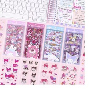 Set 10 Tam Sticker Hinh Hoat Hinh ND109 Sieu Dang Yeu Giao Du Mau 9