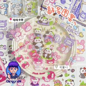 Set 25 Tam Sticker Hinh Hoat Hinh RC 04223 Sieu Dang Yeu 5